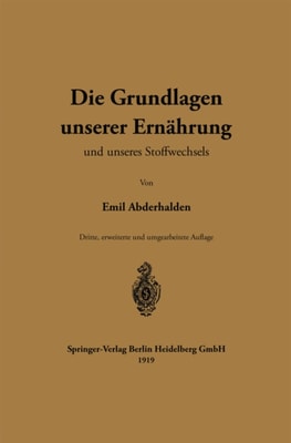 Die Grundlagen unserer Ernährung und unseres Stoffwechsels