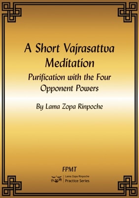 Short Vajrasattva Meditation: Purification with the Four Opponent Powers eBook