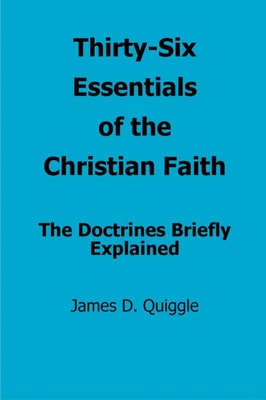 Thirty-Six Essentials of the Christian Faith