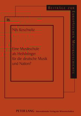 Eine Musikschule als Heilsbringer fuer die deutsche Musik und Nation?