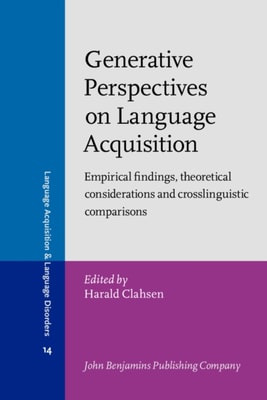 Generative Perspectives on Language Acquisition