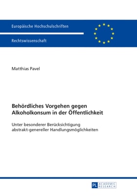 Behoerdliches Vorgehen gegen Alkoholkonsum in der Oeffentlichkeit