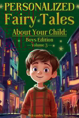 Personalized Fairy Tales About Your Child: Boys Edition. Volume 3