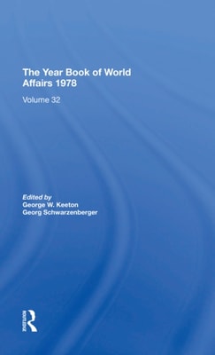 Year Book Of World Affairs, 1978