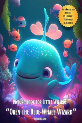 Picture Book for Little Wizards "e;Oren the Blue Whale Wizard "e;