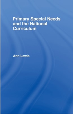 Primary Special Needs and the National Curriculum
