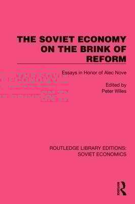 Soviet Economy on the Brink of Reform