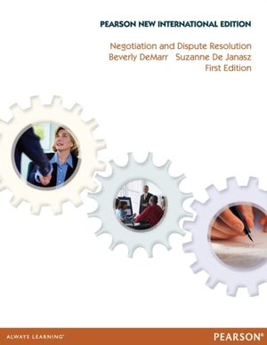 Negotiation and Dispute Resolution