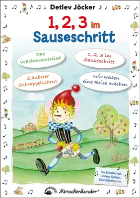 Detlev Jöcker: 1, 2, 3 im Sauseschritt (ab 0-7 Jahren)
