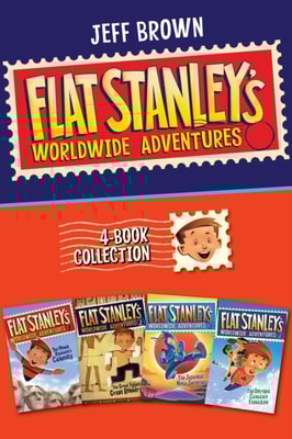 Flat Stanley's Worldwide Adventures 4-Book Collection