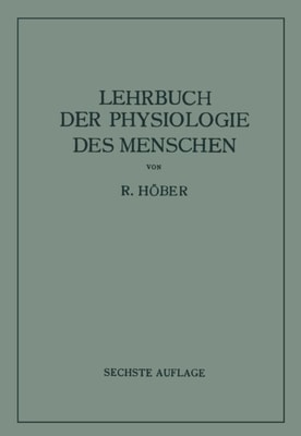 Lehrbuch der Physiologie des Menschen