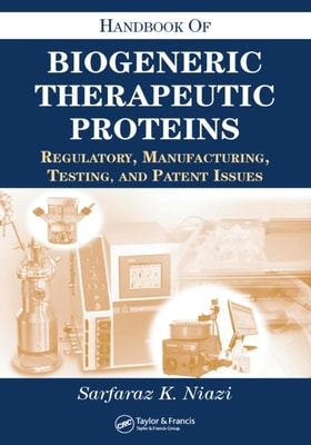 Handbook of Biogeneric Therapeutic Proteins