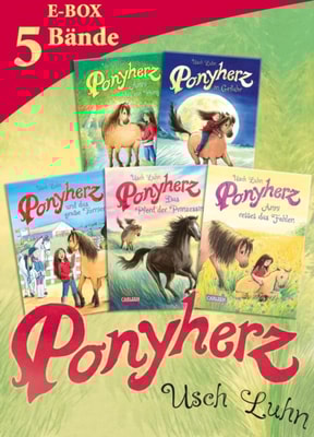 Ponyherz: Band 1-5 der beliebten Pferde-Abenteuer-Serie im Sammelband!