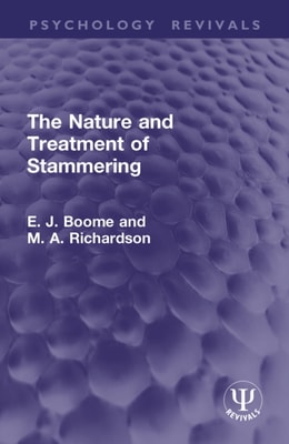 Nature and Treatment of Stammering