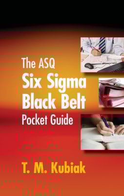 ASQ Six Sigma Black Belt Pocket Guide