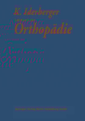 Lehrbuch der Orthopädie