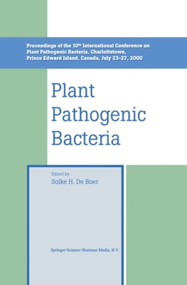 Plant Pathogenic Bacteria