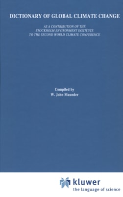 Dictionary of Global Climate Change