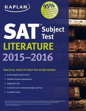 Kaplan SAT Subject Test Literature 2015-2016