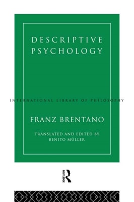 Descriptive Psychology