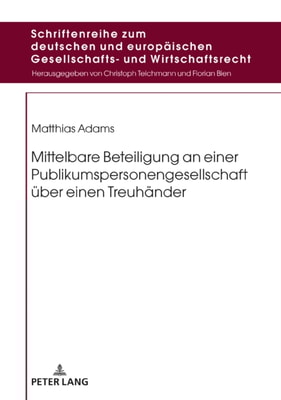 Mittelbare Beteiligung an einer Publikumspersonengesellschaft ueber einen Treuhaender