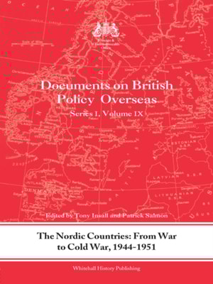 Nordic Countries: From War to Cold War, 1944-51