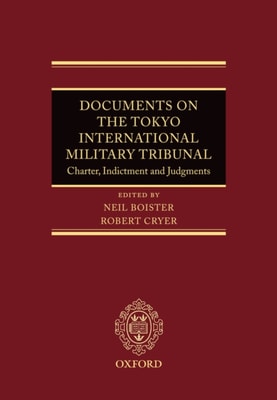 Documents on the Tokyo International Military Tribunal