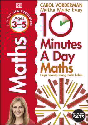 10 Minutes A Day Maths, Ages 3-5 (Preschool)