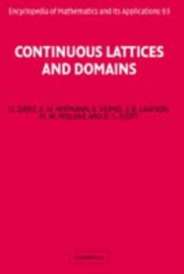 Continuous Lattices and Domains