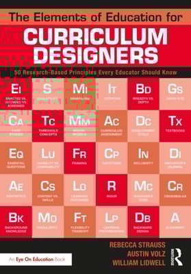 Elements of Education for Curriculum Designers