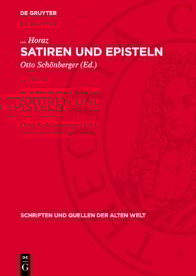 Satiren und Episteln