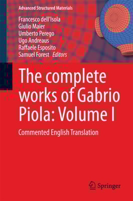 complete works of Gabrio Piola: Volume I