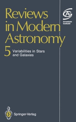 Reviews in Modern Astronomy
