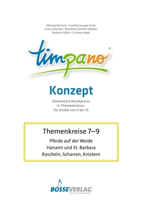 TIMPANO - Drei Themenkreise im März: Pferde auf der Weide / Hanami und St. Barbara / Rascheln, Scharren, Knistern