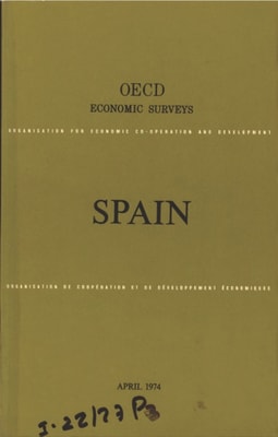 OECD Economic Surveys: Spain 1974