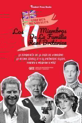 Los 11 miembros de la familia real britanica: La biografia de la Casa de Windsor: La reina Isabel II y el principe Felipe, Harry y Meghan y mas