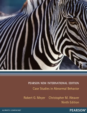 Case Studies in Abnormal Behavior