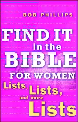 Find It in the Bible for Women