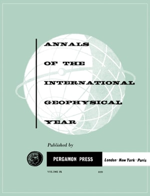Annals of the International Geophysical Year