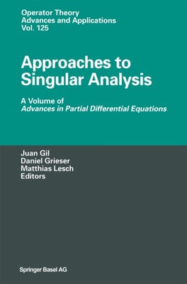 Approaches to Singular Analysis