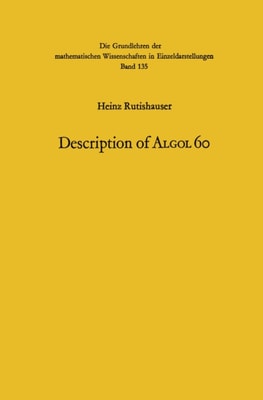 Handbook for Automatic Computation