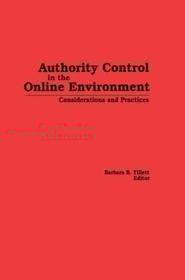Authority Control in the Online Environment