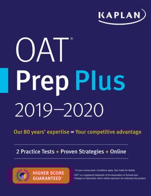 OAT Prep Plus 2019-2020