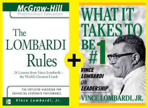 Lombardi - Rules and Lessons on What It Takes to Be #1 (EBOOK BUNDLE)
