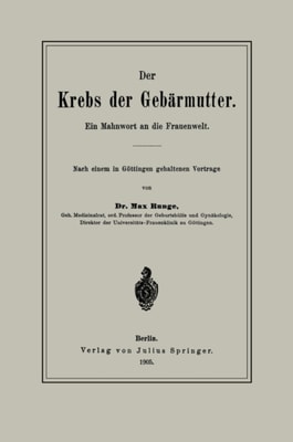 Der Krebs der Gebärmutter
