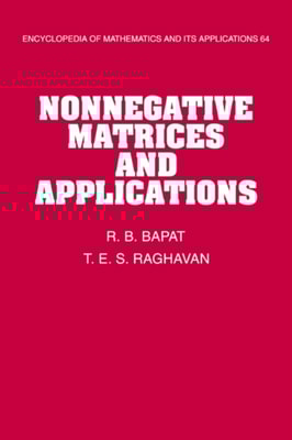 Nonnegative Matrices and Applications