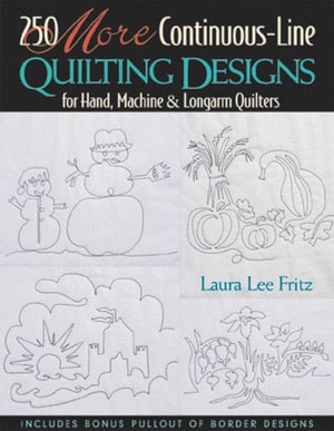250 More Continuous Line Quilting Designs