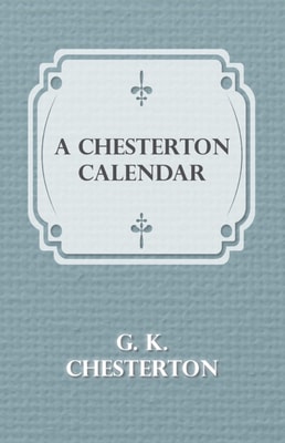 Chesterton Calendar