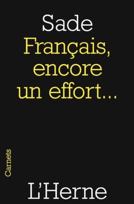 Français, encore un effort