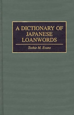 Dictionary of Japanese Loanwords